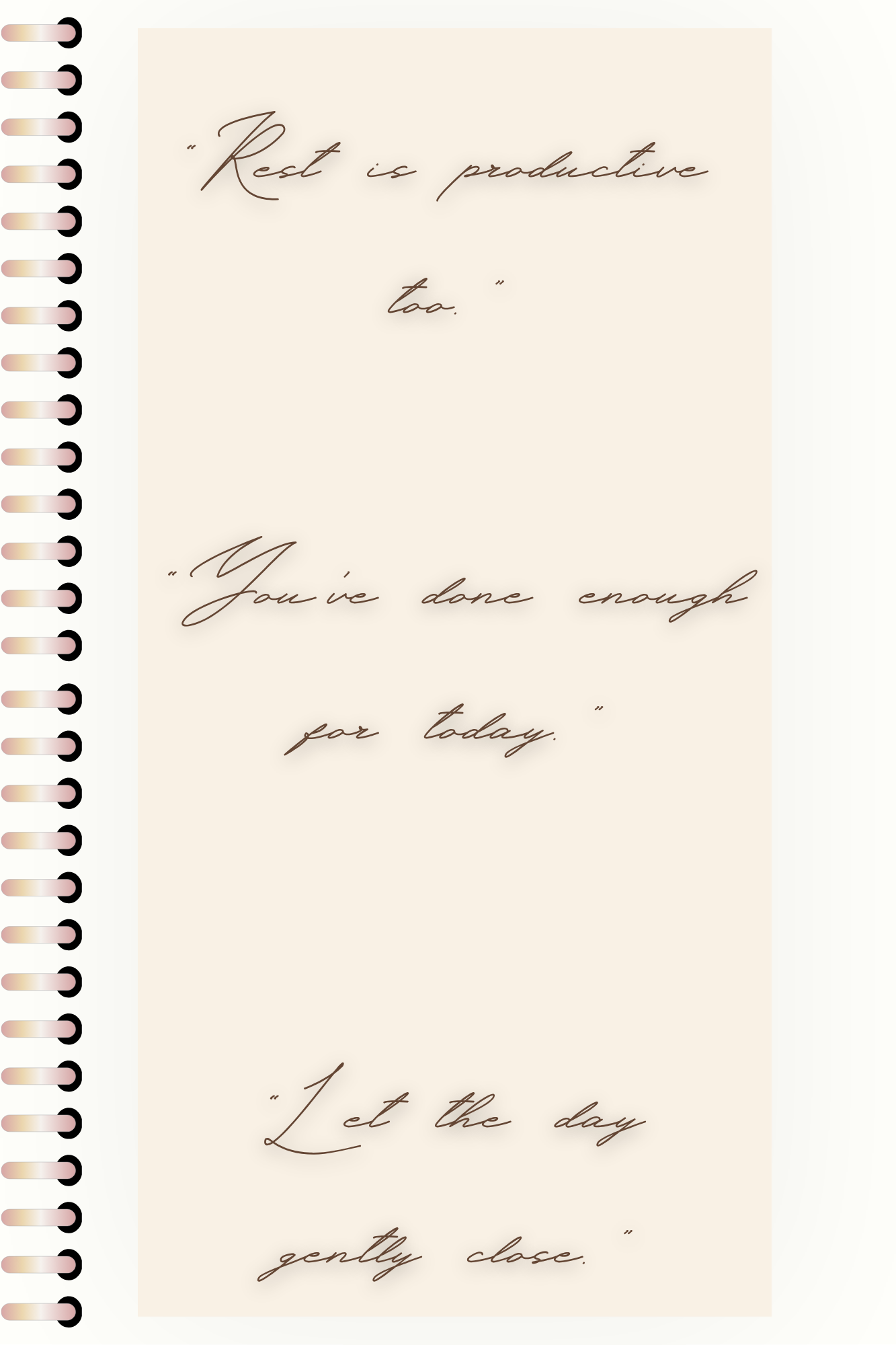 Pause..Breathe..Begin.. Journal