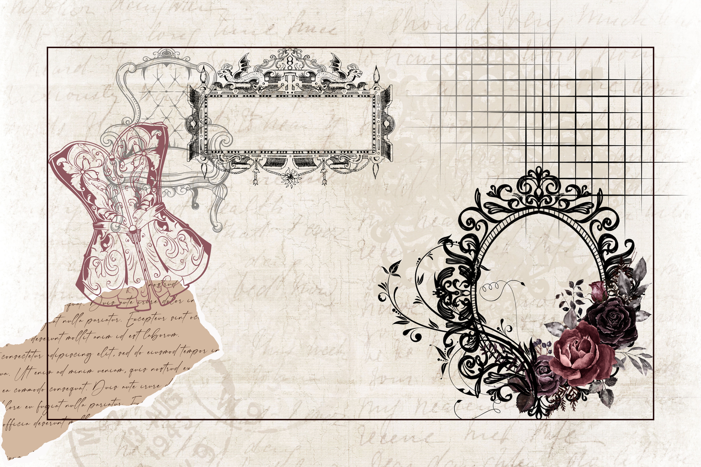 Vintage digital backgrounds